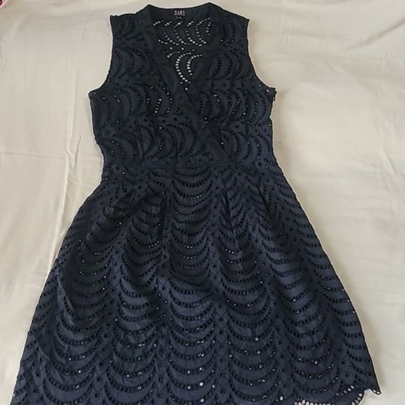 Alex Marie Lace Dress, Deep Blue - Picture 1 of 4